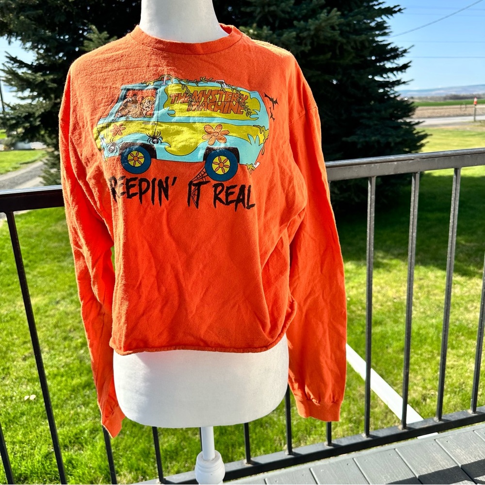 Scooby-Doo Orange T-Shirt‎ long sleeves